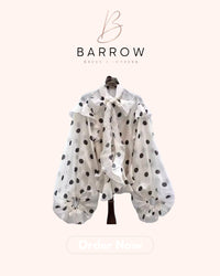 Polka Dot Organza Shirt