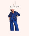 Neon Blue Business Suit